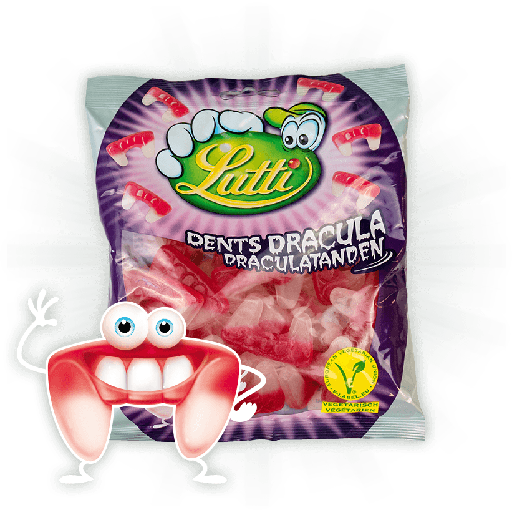 Lutti Dracula tandan 12x80gr