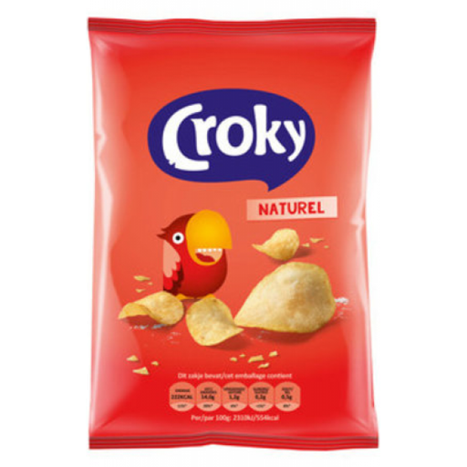 Croky zout 12x100gr