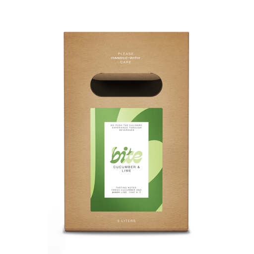 Bite cucumber& lime bib 5L