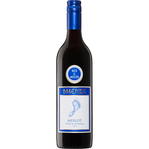 barefoot merlot 75cl