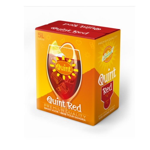 sangria quint rood 5l bib
