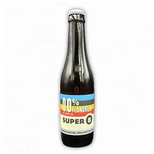super 8 flandrien 0.0 %   24x33cl bak