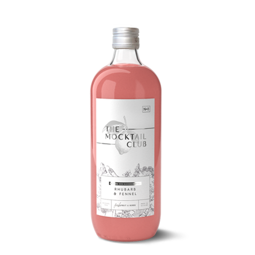 Mocktailclub rhubarb rush 0.99l