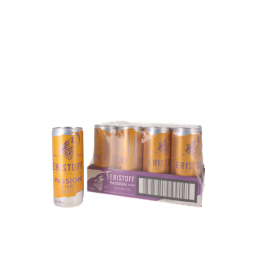 Eristoff Passion Star Cans 12x25cl
