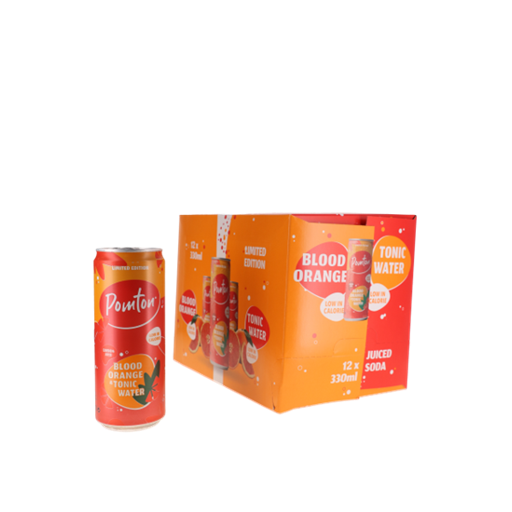 Pomton Bloodorange 12x33cl