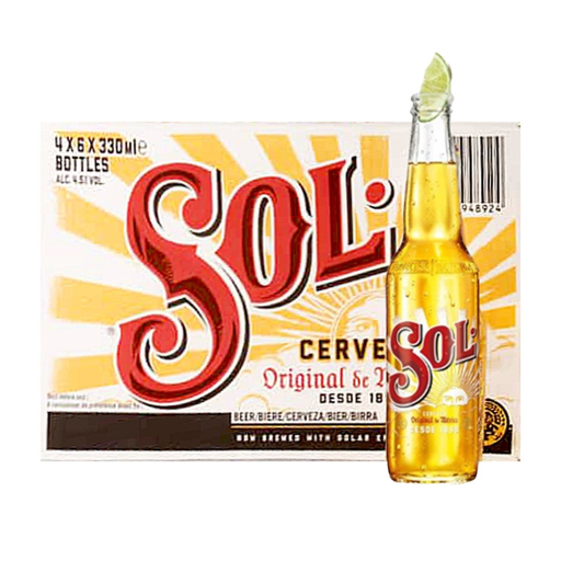SOL Karton/Carton 6(4x33cl)