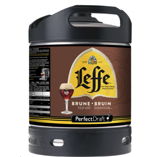 leffe bruin perfect draft 6l vat