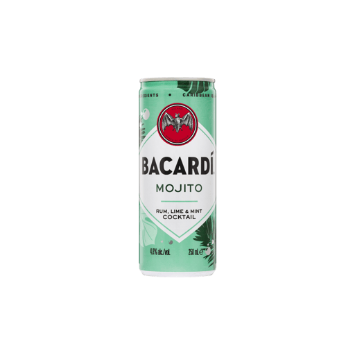 bacardi mojito 12x25cl blik