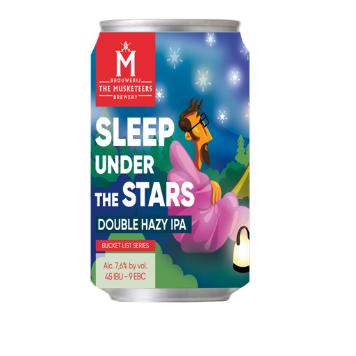 sleep under the stars 24x33cl blik
