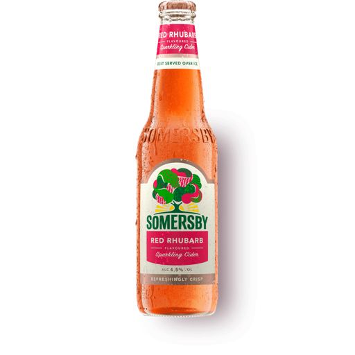 somersby rhubarb 24x33cl doos