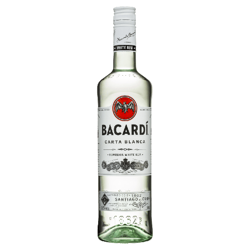 bacardi carta blanca 70cl