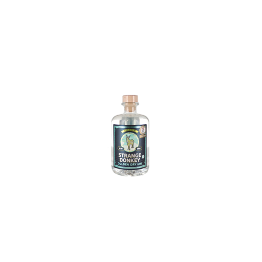 strange donkey gold gin 70cl
