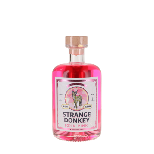 strange donkey pink gin 70cl