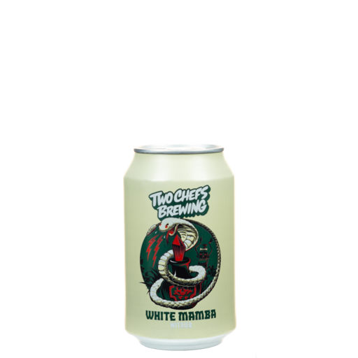 Two Chefs White Mamba Cans 12/33cl