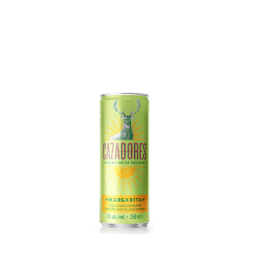 Cazadores Margarita cans 12x25cl