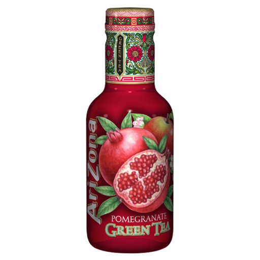 arizona green tea pomegranate 6x50cl pet