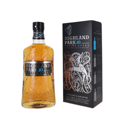 ighland Park 10 Years Viking Scars 70cl
