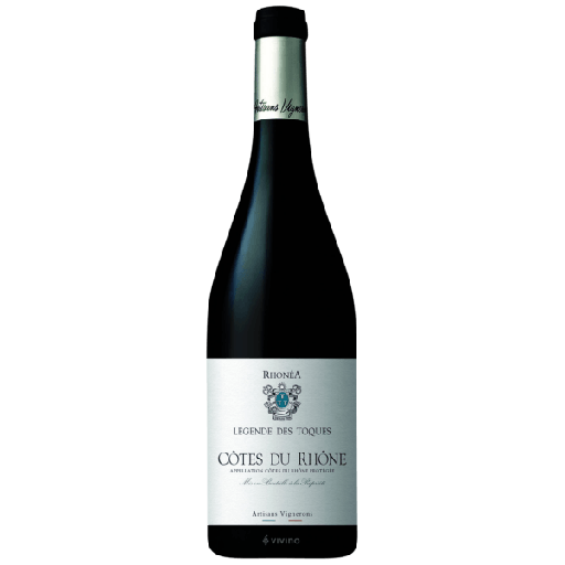 Rhonea legendes des toques rouge 75cl
