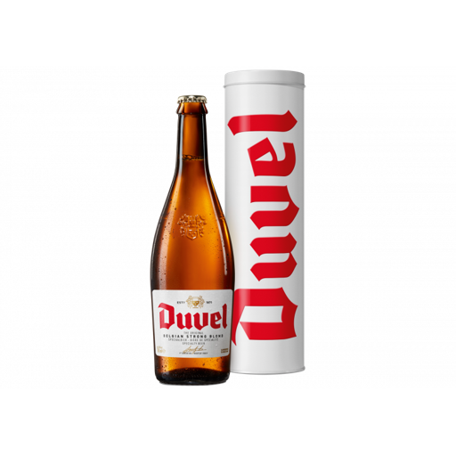 duvel metalen koker 75cl