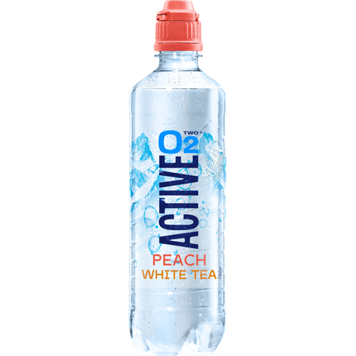 Active O2 Peach white tea 6x50cl