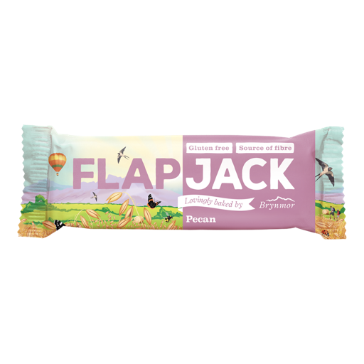 brynmor flapjack pecan 20x80gr