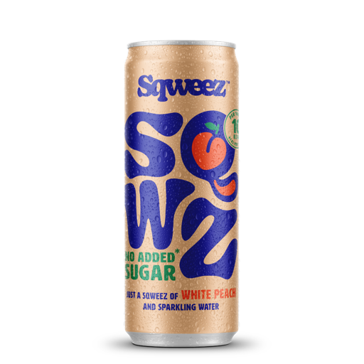 Sqweez White Peach 12x25cl